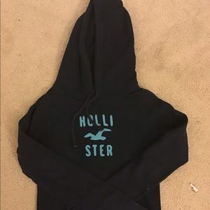 Navy Hollister Hoodie XS
